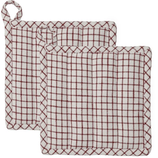 Rosendahl Copenhagen Garn Gryteklut 22x22 cm 2 pk Terracotta Rosendahl Copenhagen Garn Gryteklut 22x22 cm 2 pk Terracotta
