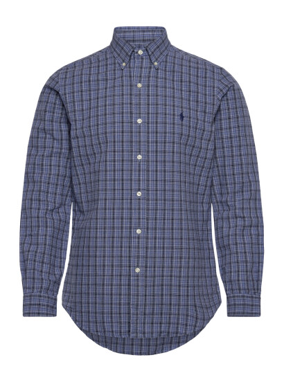 Polo Ralph Lauren Custom Fit Brushed Oxford Shirt - Blue - XS