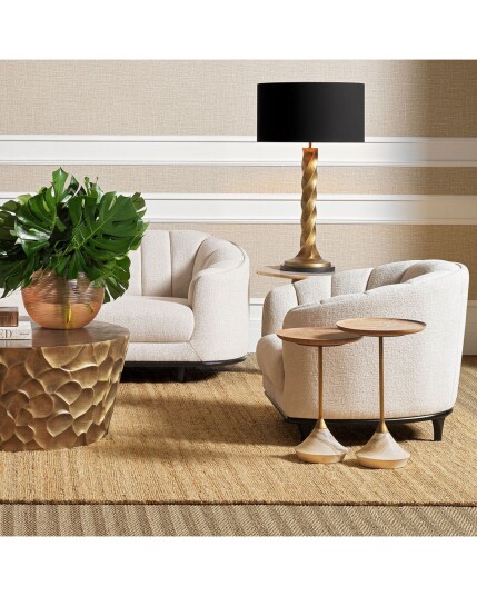 Puglia Side Table Beige set of 2 Puglia Side Table Beige set of 2