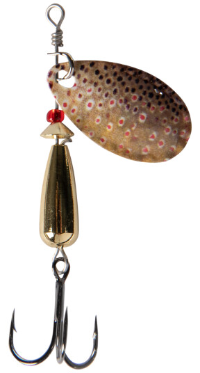 Abu Garcia Droppen LF 6g, spinner 6g Brown Trout
