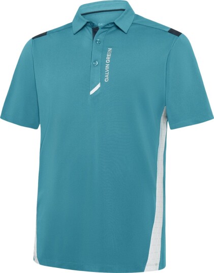 Galvin Green Marshall Golf pologenser herre Storm Blue Navy White Large