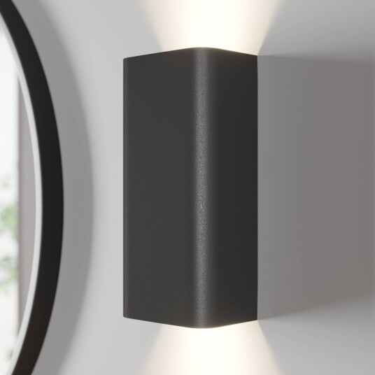 Euluna Vegglampe Bergen up & down, grafitt