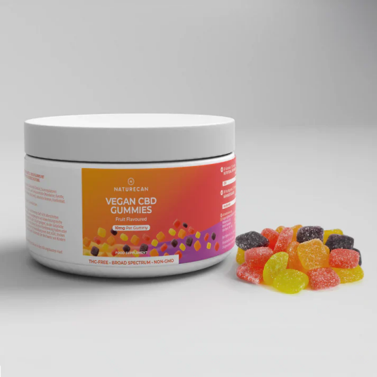 Veganske CBD Vingummier 10mg / 120 Vingummier 20% rabatt