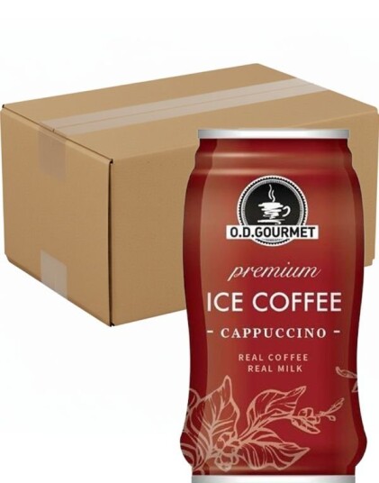24 stk Premium Ice Coffe   Cappuccino   Hel Eske