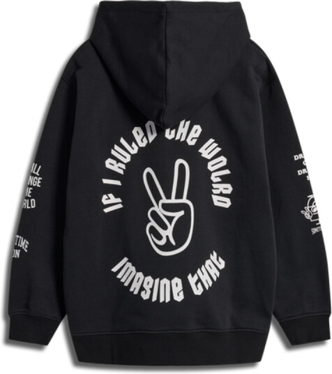Sometime Soon Ortega Hoodie Black (128 / 8 år)