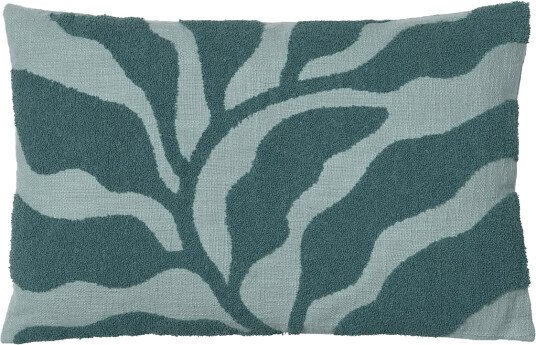 Broste Copenhagen Delia Cushion Cover   Blue   L 60CM