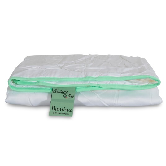 Nature By Borg Sommerdyne - Bambus dyne 150x210 cm med Nature By Borg Sommerdyne - Bambus dyne 150x210 cm med
