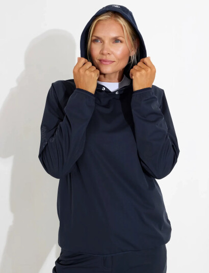 Abacus Lds Bounce Waterproof Hoodie Navy L