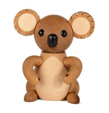 Victoria Tredekorasjon 25 cm Eik