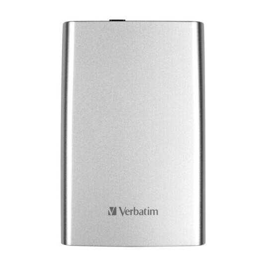 Verbatim 2 TB Ekstern Harddisk med USB 3.2 Sølv