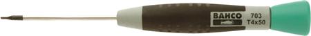 Bahco Elektronikskruetrækkere 703-5-50 Torx® Kærv T5 Klinge 50Mm, Håndtag 87Mm Total Længde 137Mm