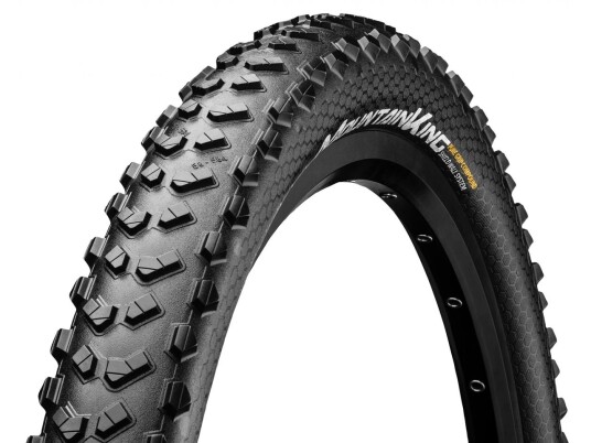CONTINENTAL Mountain King ShieldWall Folding tire (58-622) Black/black, PureGrip, PSI max:3,8 (bar), ShieldWall System, Weight:815 g