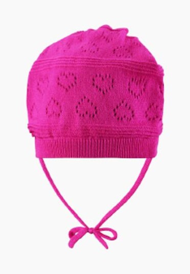 Reima Velvety vårlue - cerise pink Reima Velvety vårlue - cerise pink