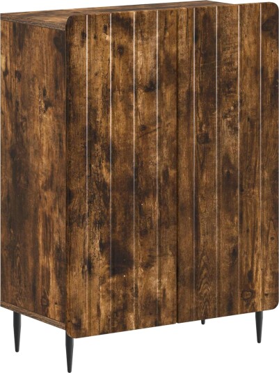 vidaXL Baderom Oppbevaringsskap ZWOLLE Røkt Eik 59,5 x 31 x 79,5 cm