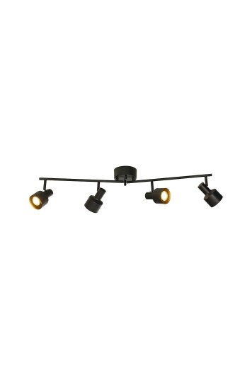 Aneta Lighting Spotlys Ferdinand Svart Spotlys