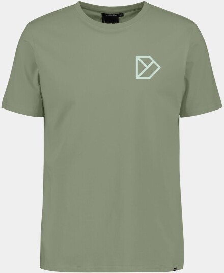 Didriksons Harald T-shirt See You Outside Light Moss