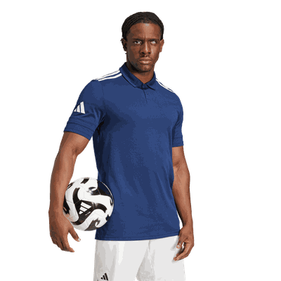 Adidas Squadra 25 Cotton Polo, poloskjorte, herre Mørk blå M Adidas Squadra 25 Cotton Polo, poloskjorte, herre Mørk blå M