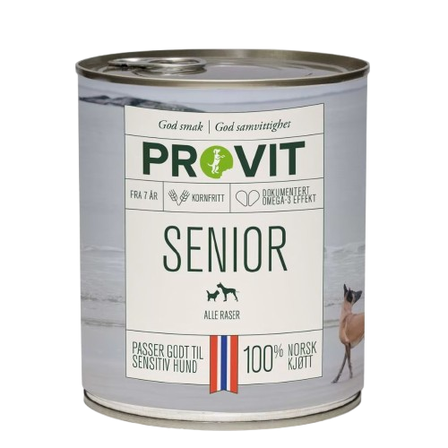 Provit Senior Våtfôr til Hund 12 x 800 g