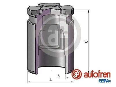 Autofren Seinsa Stempel bremsecaliper AUTOFREN SEINSA D025698