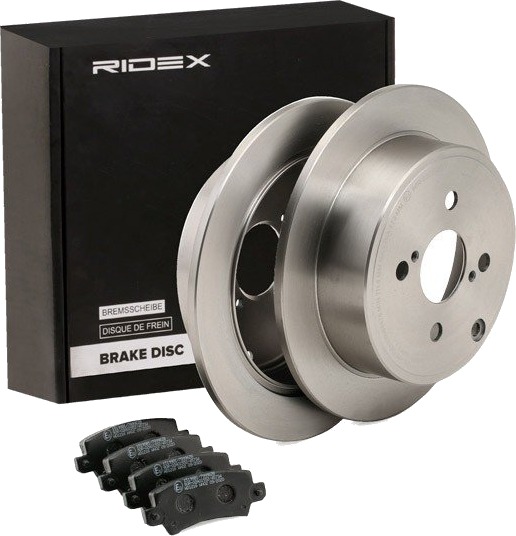 Bremseskiver og klosser RIDEX 3405B1453