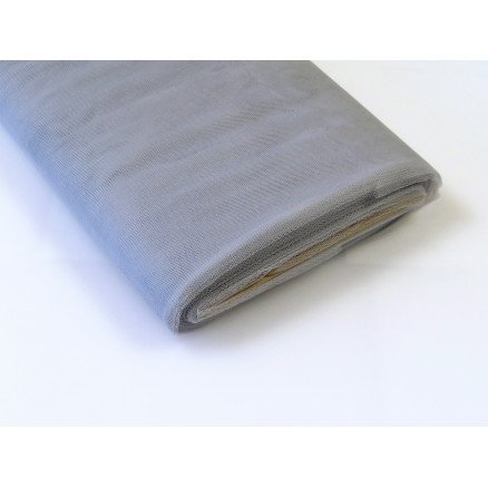Diverse Tyllstoff 42 Sølv/Grå 145cm 50cm