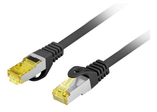 Lanberg Pcf6a-10Cu-0300-Bk 3M Cat6a S/Ftp (S-Stp) Rj-45 Rj-45 Sort