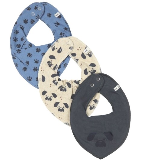 Pippi Bandana Smekke Gutt Aop Multi Patterned One Size