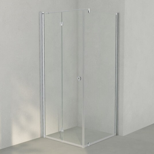 INR Iconic Nordic Rooms Dusjhjørne Linc 13 Flex Original Matt Aluminium / 90x90cm Venstre Hengslet INR Iconic Nordic Rooms Dusjhjørne Linc 13 Flex Original Matt Aluminium / 90x90cm Venstre Hengslet