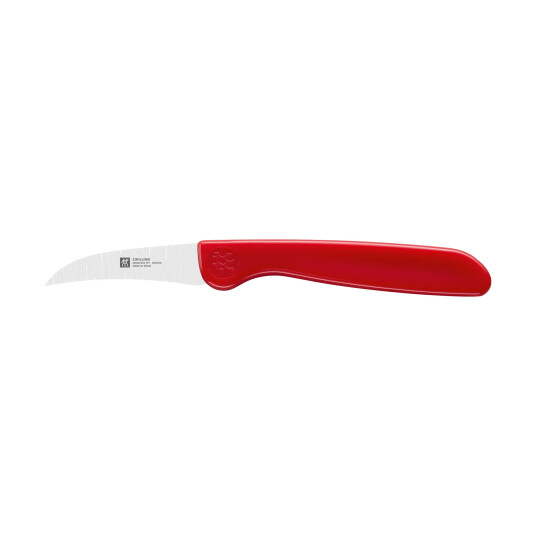 Zwilling Zwilling Twin grip skrellekniv 5 cm Rød rustfritt stål