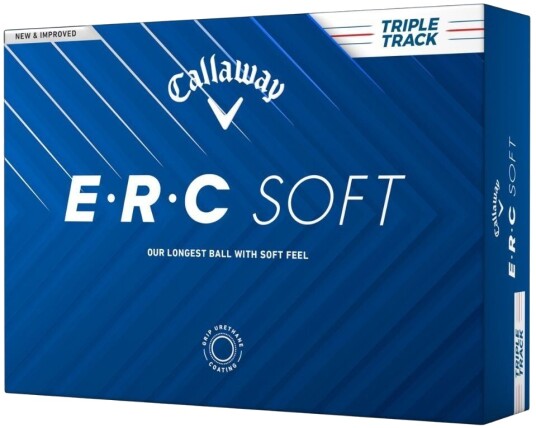Callaway Erc Soft Triple Track Golfball Hvit Callaway Erc Soft Triple Track Golfball Hvit