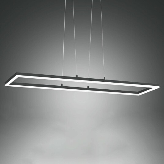 Fabas Luce Pendellampe Bard dimbar Sort Stue / spisestue Metall Moderne Fabas Luce Pendellampe Bard dimbar Sort Stue / spisestue Metall Moderne