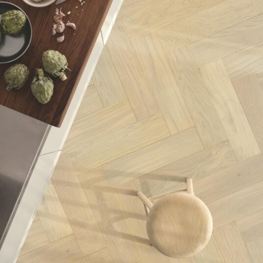 Parkett Pergo Saltholm Light Herringbone Oak