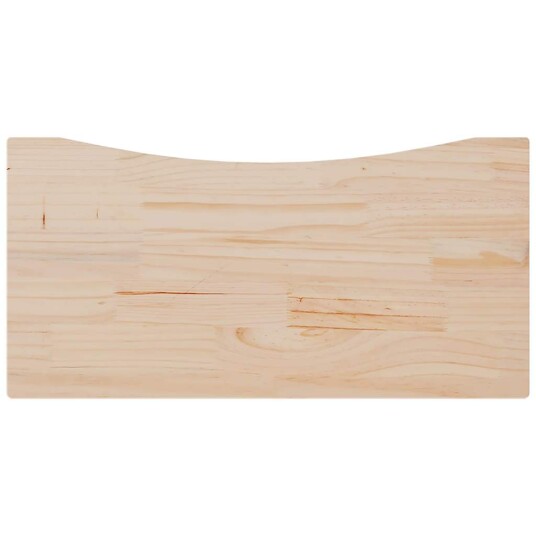 Skrivebord 80x40x2,5 cm heltre furu 8720845799717