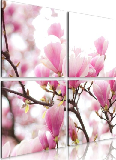 Tavle Blomstnde Magnolia Tred 60X60 Artgeist sp. z o. o.