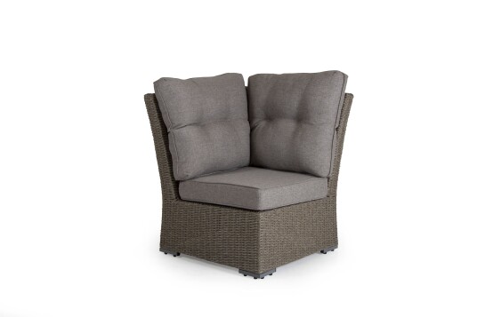 Brafab Ashfield hjørnedel Beige med beige pute Beige