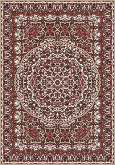 Wilton teppe Odette rød/multi Størrelse: 200 x 280 cm