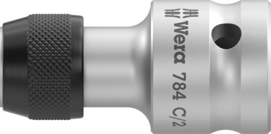Wera Bitsadapter 784c/2 5/16 - 1/2 50mm Med Snabbchuck