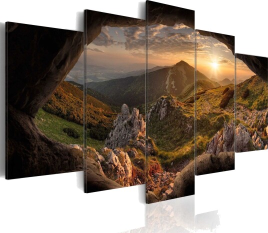 Bilde Sunset In The Valley 100x50 Artgeist sp. z o. o.