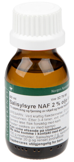 NAF Salisylsyre NAF olje liniment 2%, 60 ml NAF Salisylsyre NAF olje liniment 2%, 60 ml