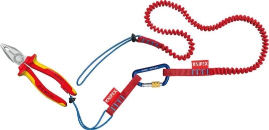 Knipex Verktøysett med Styrtsikringssystem 125G 22mm 65mm Knipex Verktøysett med Styrtsikringssystem 125G 22mm 65mm