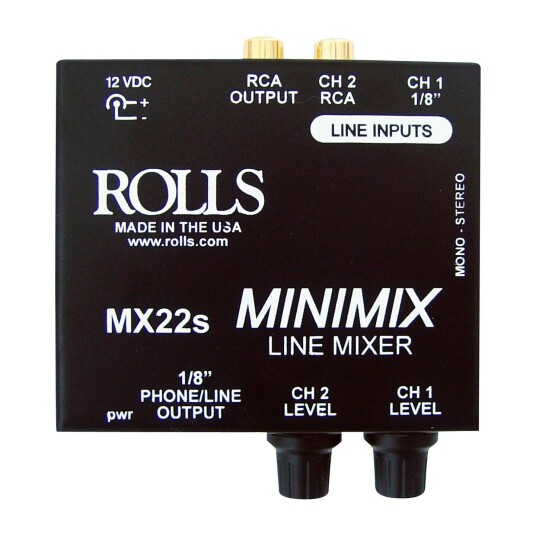 Rolls Mx22s Mini Mix Rolls Mx22s Mini Mix