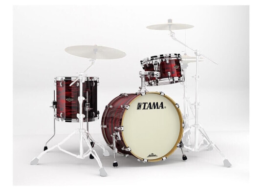 Tama Wbr30rs-Roy Sc Walnut/birch 3pc. (12,14,20), Rød Oyster