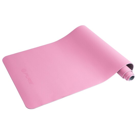 Pure2Improve Yogamatte 173x58x0,6 cm rosa og grå Pure2Improve Yogamatte 173x58x0,6 cm rosa og grå
