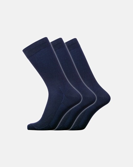 Dovre Sokker Bambus 3 pakning Navy