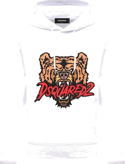 Dsquared2 Dame Gensere & Hettegensere Hvit S,