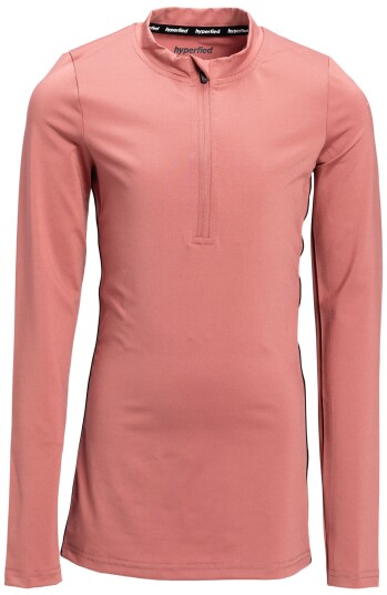 Hyperfied Running Tape Logo Sweater Withered Rose 146-152