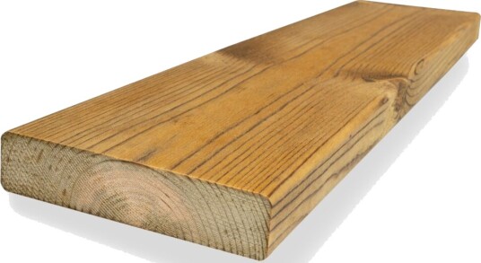 Alvdal Skurlag Terrassebord royal oljet furu 28x120 mm klasse 1 klar