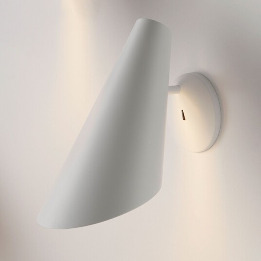 Vegglampe Vibia I.Cono dimmbar Hvit Soverom Plast Moderne 28 Hvit