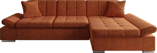 Djerra Sofa med Divan 3 seter   Oransje