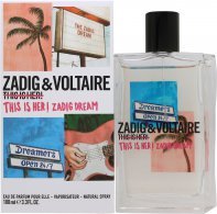 Zadig & Voltaire This Is Her! Zadig Dream Eau de Parfum 100ml Spray Zadig & Voltaire This Is Her! Zadig Dream Eau de Parfum 100ml Spray